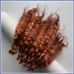 MOHAIR Ginger Chestnut - Hand dyed
