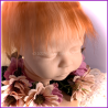 MOHAIR Ginger Chestnut - Hand dyed