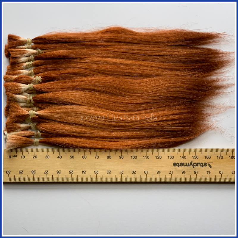 Ginger Chestnut ALPACA - Hand dyed