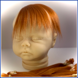 Ginger Chestnut ALPACA - Hand dyed