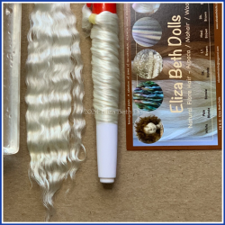 Natural MOHAIR - White