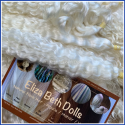 Natural MOHAIR - White