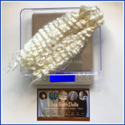 Natural MOHAIR - White