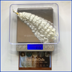 Natural MOHAIR - White