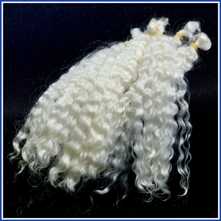 Natural MOHAIR - White