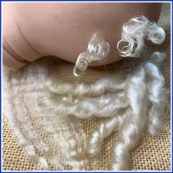 Natural MOHAIR - White