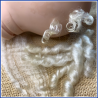 Natural MOHAIR - White