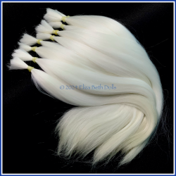 Premium Long White ALPACA - Natural undyed