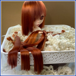 Premium Long White ALPACA - Natural undyed