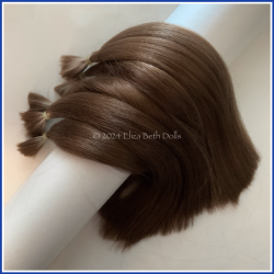 Dark Mouse Brown ALPACA - Hand dyed